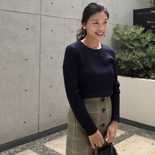 【UNIQLO】リブクルーネックTが、シンプルなのに超万能！