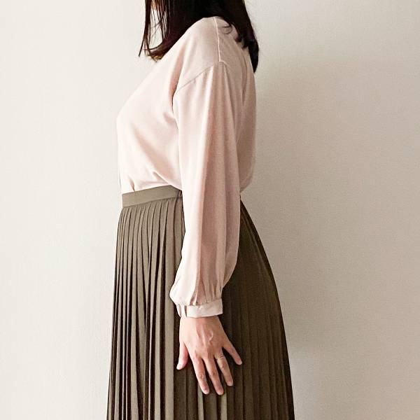 【GU】U1000円！ ２WAYで使えるコスパ最高ブラウスで秋の高見えコーデ