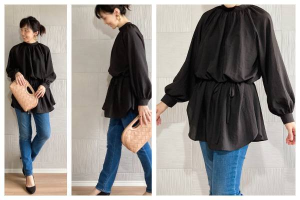 アラフォーの体型カバーに最適！ プチプラチュニックをこなれ見せする方法を伝授