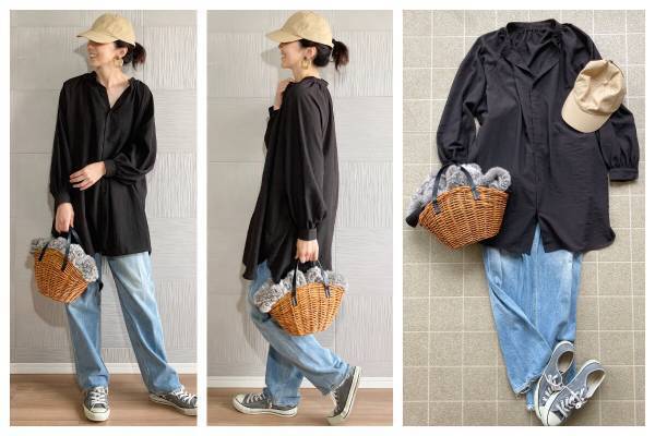 アラフォーの体型カバーに最適！ プチプラチュニックをこなれ見せする方法を伝授