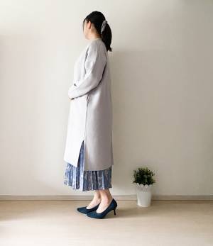 【GU】今年も大注目！ 羽織るだけで上品こなれ感ニットガウン