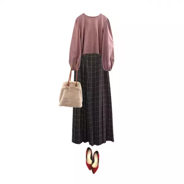 ZARAのバルーン袖トップス×秋リップ。リモートワークに着映える秋の大人コーデ３選