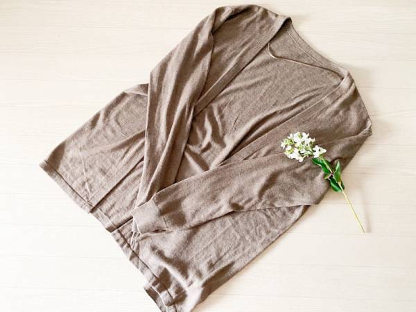 GUのメンズニットで抜け感たっぷりに着こなすのが気分。彼ともシェアできて◎