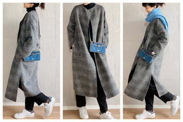在宅勤務増！ 出番なしの通勤コートはふだんのカジュアルコーデに着まわす