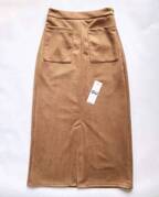 【GU】ブラウン推し！ 秋っぽい、今っぽいを叶えるスエードタッチナローミディスカート