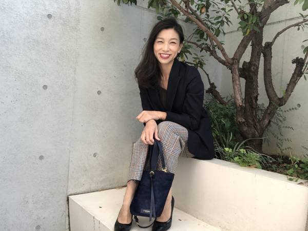 40代向けZARAコーデ！ チェック柄パンツでON・OFFおしゃれに