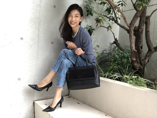 【UNIQLO】カシミアセーターが上品で素敵！ カジュアルにもフェミニンにも万能です