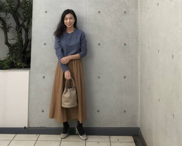 【UNIQLO】カシミアセーターが上品で素敵！ カジュアルにもフェミニンにも万能です