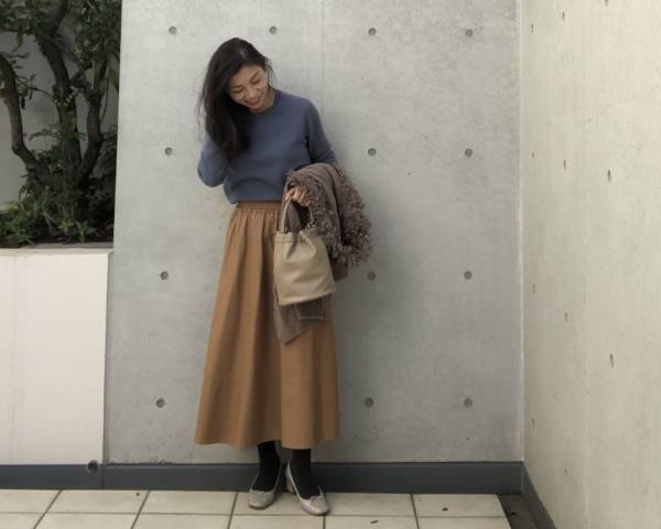 【UNIQLO】カシミアセーターが上品で素敵！ カジュアルにもフェミニンにも万能です