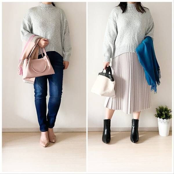しまむらのざっくりニットで体型カバー！ プチプラなのに驚くほど優秀