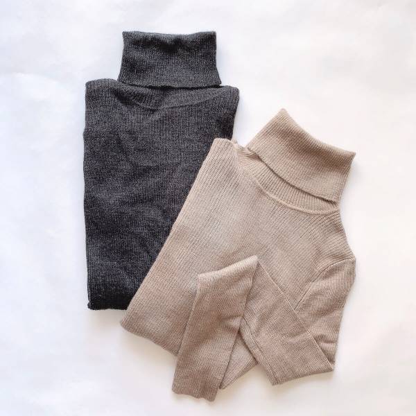 【UNIQLO 40代】リブタートルネックセーターを華やかに着こなす３つのコツ