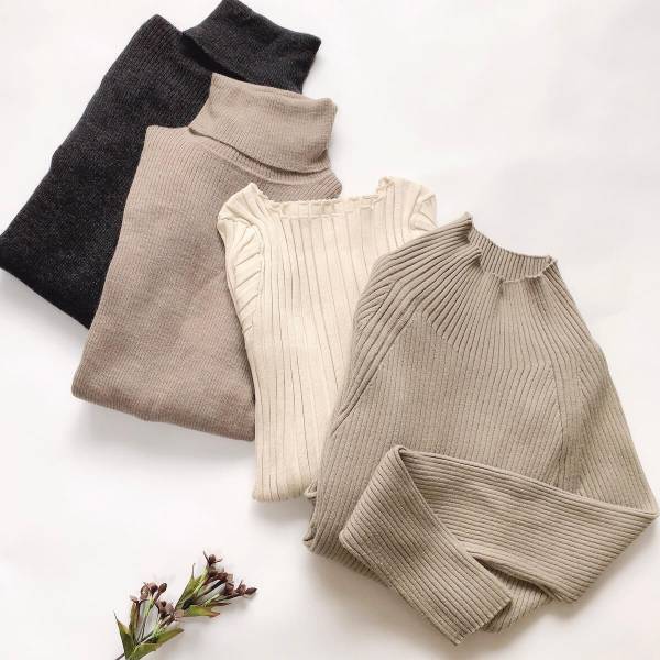 【UNIQLO 40代】リブタートルネックセーターを華やかに着こなす３つのコツ