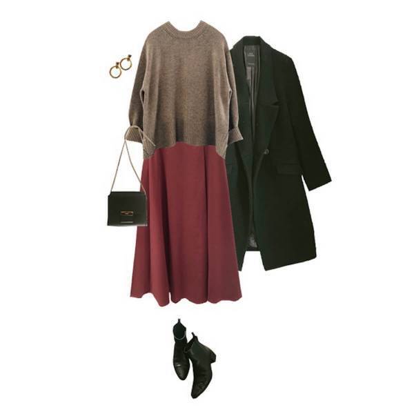 【しまむらコラボ】プチプラなのにウール混の優秀ニット。きれいめもオフィスもバッチリ決まる