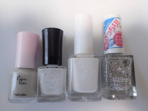 マーブルネイルの簡単なやり方【マニキュアでセルフネイル】