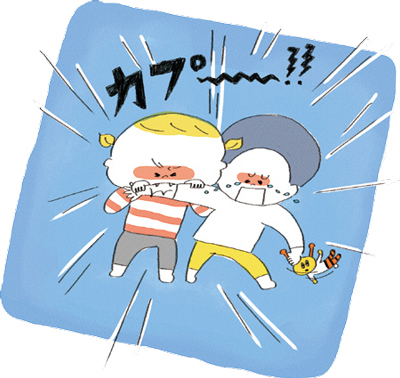 ママはどうしたらいいの？園での友達トラブル