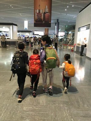 母と娘、女4人で地球の裏側へ！ブラジル旅日記[行きの飛行機編]