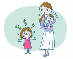 【2歳】機嫌が悪くなると何をしても収まりません