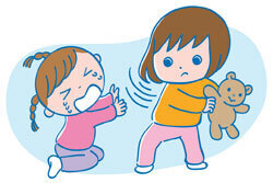 【1歳】元気過ぎて周りの子を泣かせてしまう1歳の娘