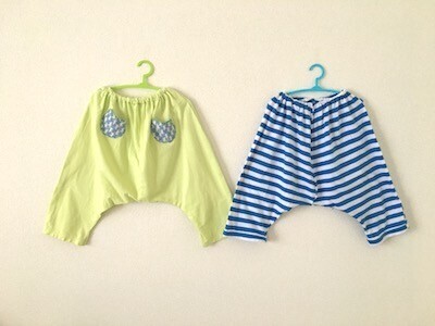 ママのトップスを子どものボトムスに！いらない服は「生地」と考えよう