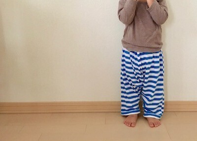 ママのトップスを子どものボトムスに！いらない服は「生地」と考えよう