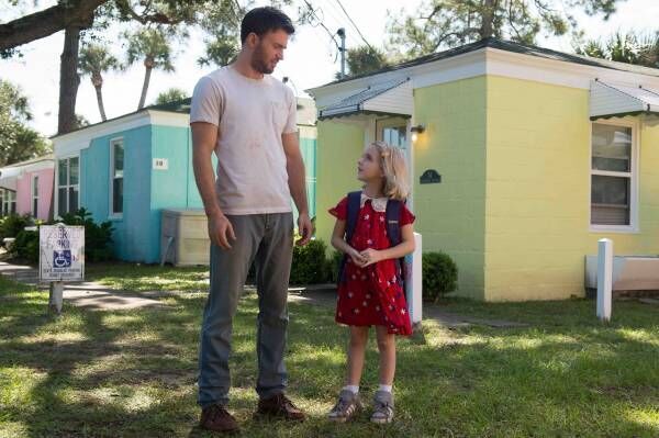 Mckenna Grace as “Mary Adler” and Chris Evans as “Frank Adler” in the film GIFTED. Photo by Wilson Webb. © 2017 Twentieth Century Fox Film Corporation All Rights Reserved.