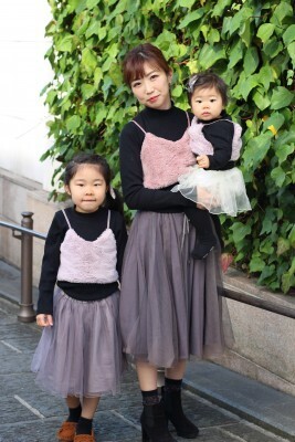 リンクコーデがおしゃれな親子を突撃取材！【表参道編】