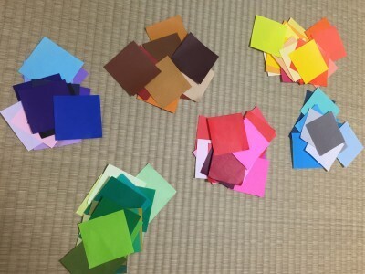 何これすごーい！と子ども心のツカミはOK、100色折り紙の遊び方