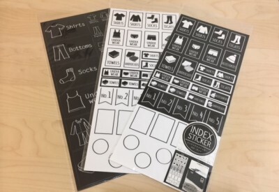 100均ラベルシールで子どものお着替え時間を半分にする方法