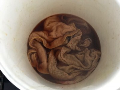 まるで化学実験！ 家で簡単にできる「玉ねぎ染め」は自由研究にもイイ！