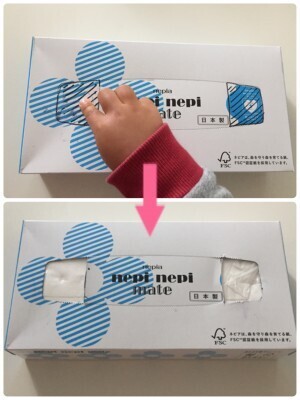 子どもの食べこぼし、鼻水…大量消費するティッシュを半分に節約する方法