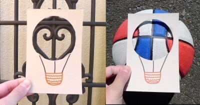 いつもの風景で遊べる「切り抜きカード」を子どもと作ろう