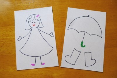いつもの風景で遊べる「切り抜きカード」を子どもと作ろう
