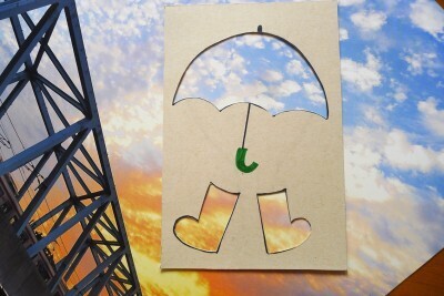 いつもの風景で遊べる「切り抜きカード」を子どもと作ろう