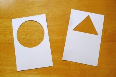 いつもの風景で遊べる「切り抜きカード」を子どもと作ろう