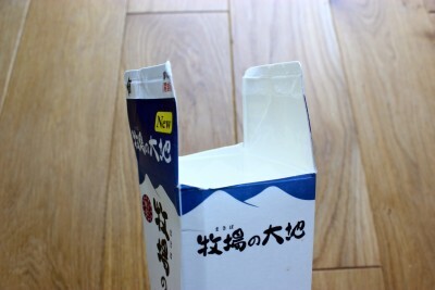 新幹線大好きな息子と、牛乳パックでリアルな連結モデルを作ってみた！