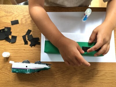 新幹線大好きな息子と、牛乳パックでリアルな連結モデルを作ってみた！