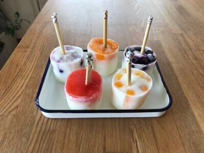 見栄えよし！4パックヨーグルトがヘルシーなアイスに変身