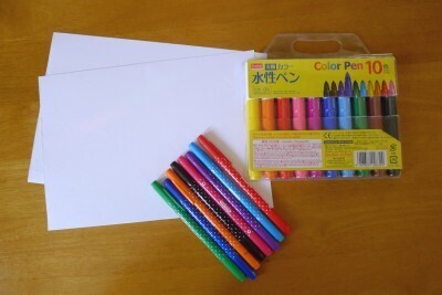 雨の日だからできる！水滴で遊ぶ「にじみ絵」