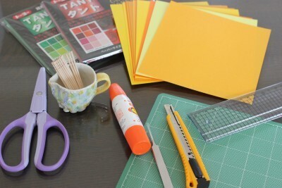 かわいい夏の工作！ペーパークイリングでヒマワリができた