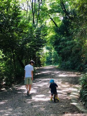 パパが息子の登園で自転車をかたくなに使わないワケは