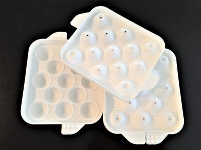 丸いもの大～好き！丸型製氷器で子ども映えなデザート作り