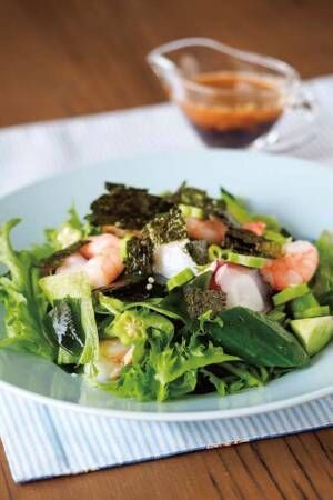【RIZAP公式レシピ】「海鮮と夏野菜サラダ」旬の野菜はその時季に摂って