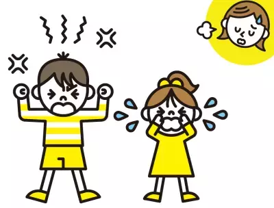 ケンカ両成敗はダメ!?きょうだいゲンカを早く収束させるコツ