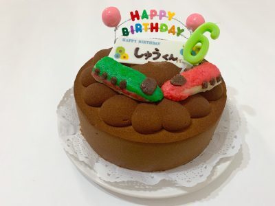 世界にひとつだけ！マジパンで新幹線を作ったら息子がビックリ大歓声