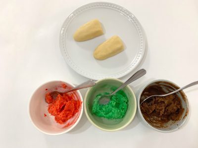 世界にひとつだけ！マジパンで新幹線を作ったら息子がビックリ大歓声