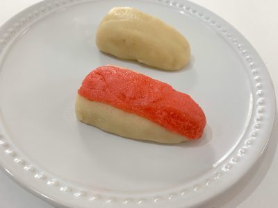 世界にひとつだけ！マジパンで新幹線を作ったら息子がビックリ大歓声