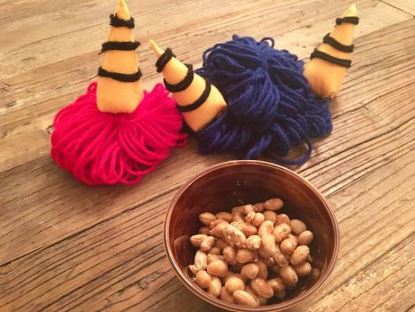 「節分=怖い」と話す娘たちが大喜びした手作りアイテム