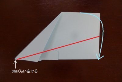 よく飛ぶ紙飛行機の作り方、コピー用紙1枚でOK