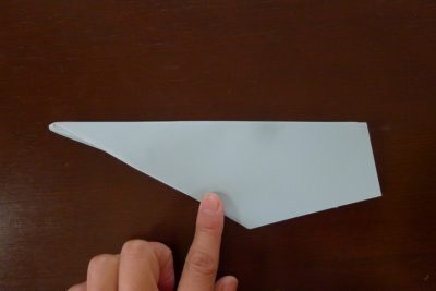 よく飛ぶ紙飛行機の作り方、コピー用紙1枚でOK