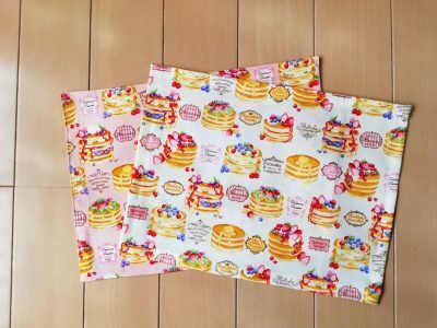 直線縫いだけで簡単！給食用ランチョンマットの作り方